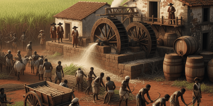 colonizacao portuguesa no brasil economia acucareira