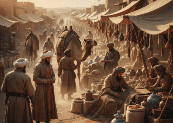 comercio eurasia medieval